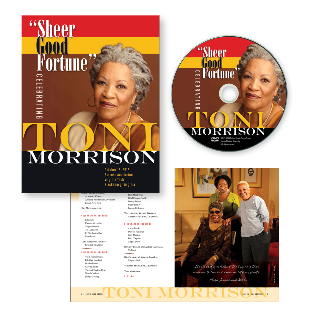 Sheer Good Fortune honoring Toni Morrison
