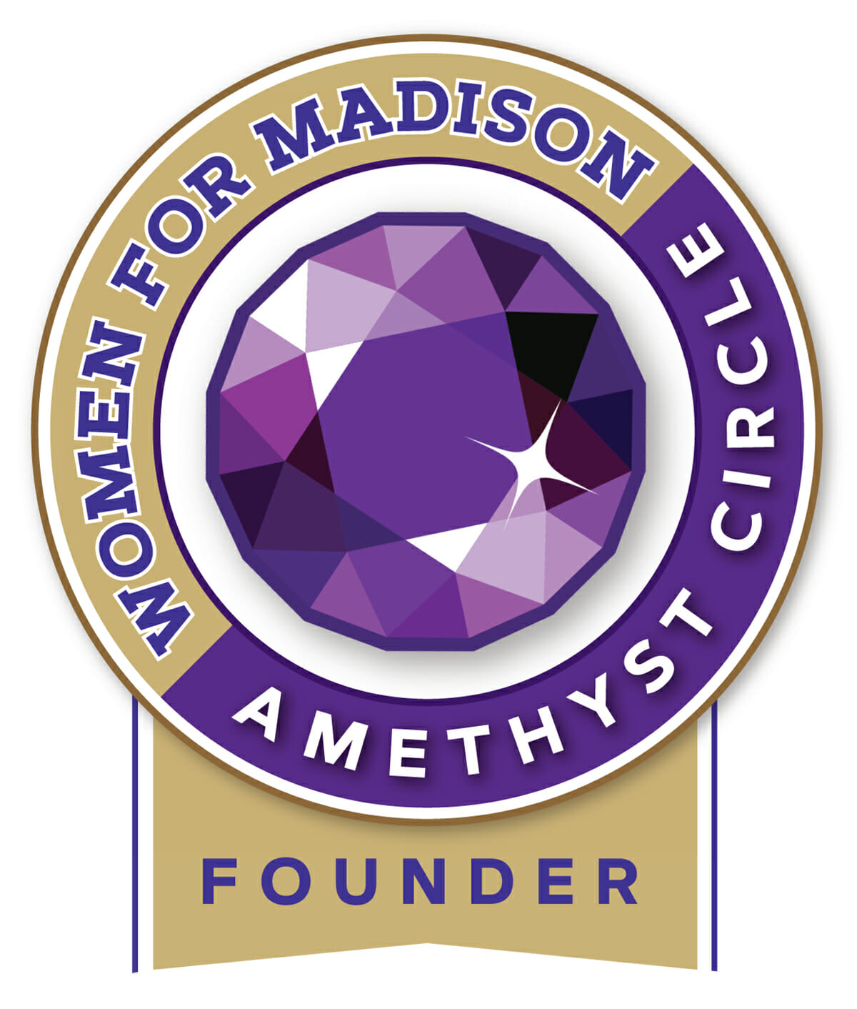 Women for Madison Amethyst Circle Founder logo