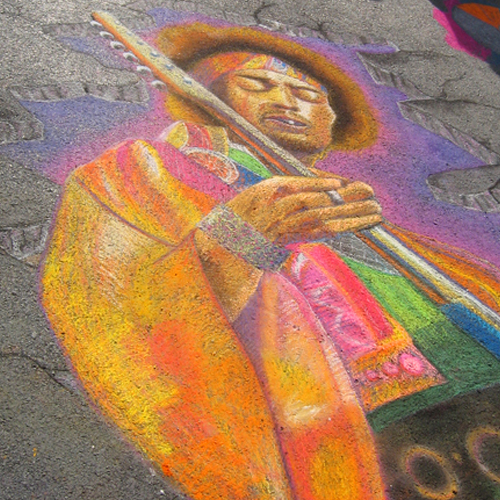 Street Art drawing by Robert Mott