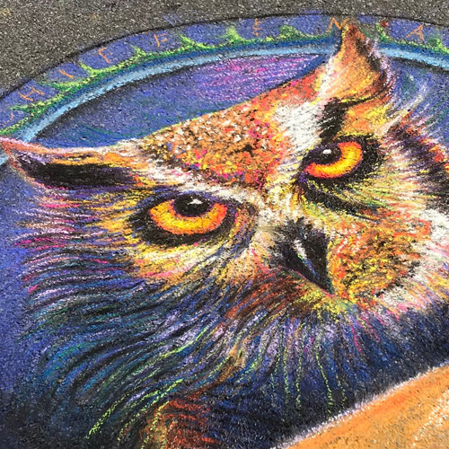 Street Art drawing by Robert Mott