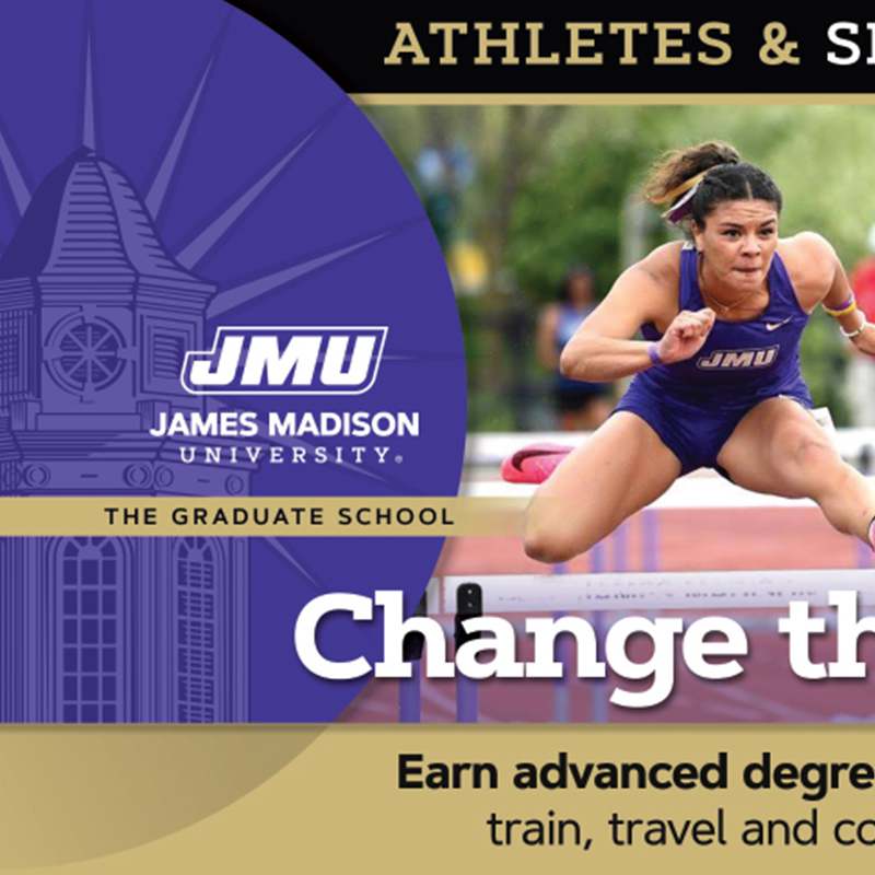 Postcard series for JMU Graduate School Postcard series for JMU Graduate School