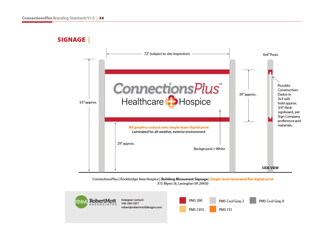 ConnectionsPlus brand standards design elements