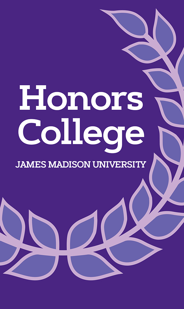 College banner for JMU Honors College