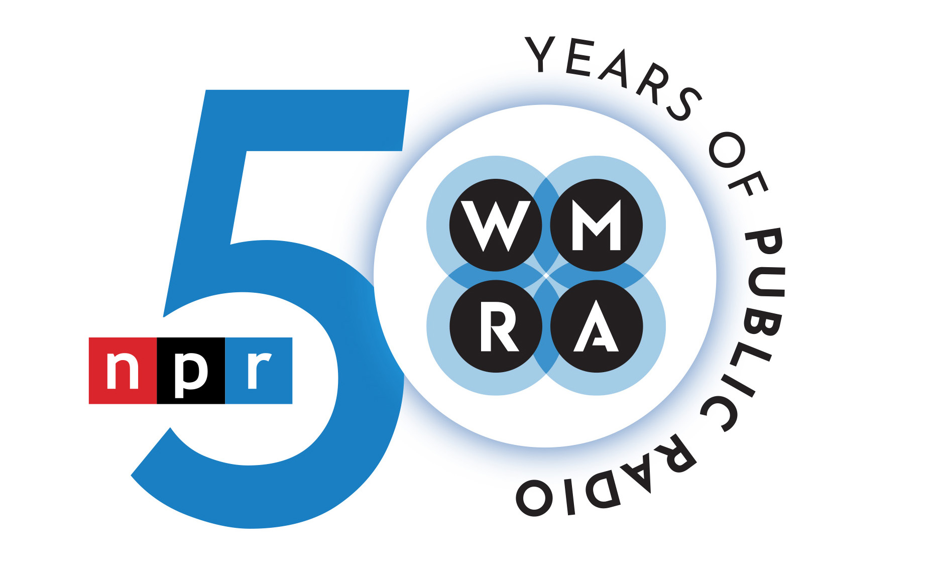 WMRA Public Radio brand designed by Robert Mott